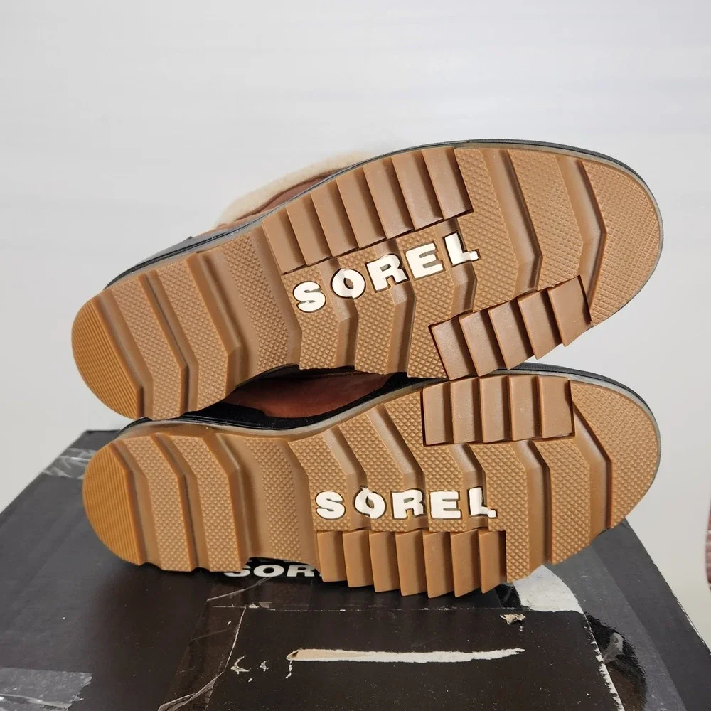 Sorel Tivoli IV Parc Boot Women Size 10.5 Velvet Tan Waterproof Insulated Boot